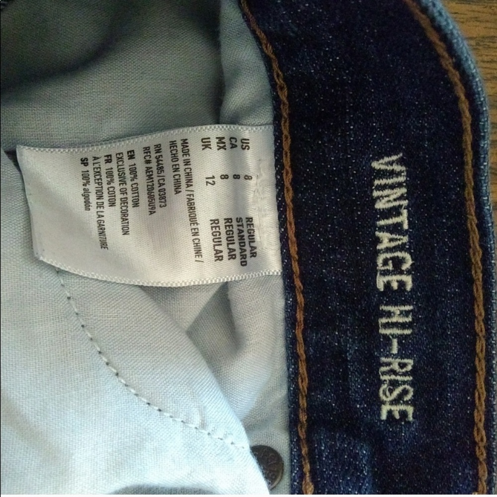 AE vintage high rise jeans